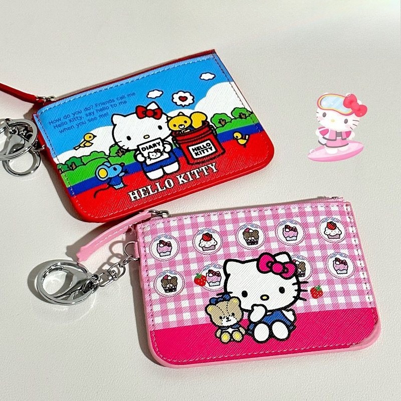 Leatherwork Products - Sanrio HelloKitty Large Capacity Leather Card