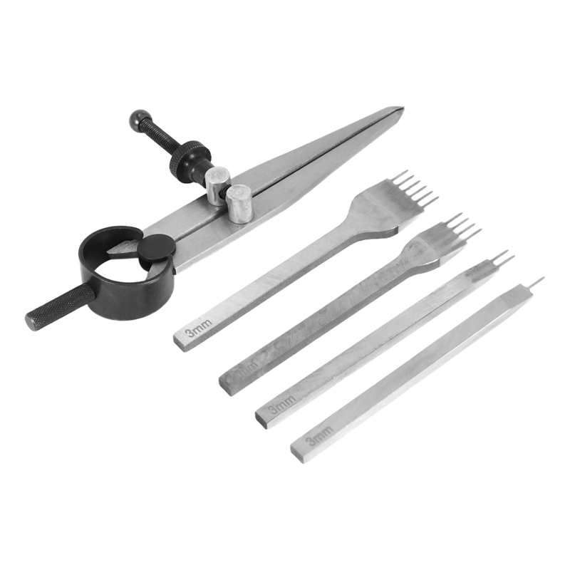 Wing Divider Stitch - A64Z Leather Chisel Set, Prong Diamond