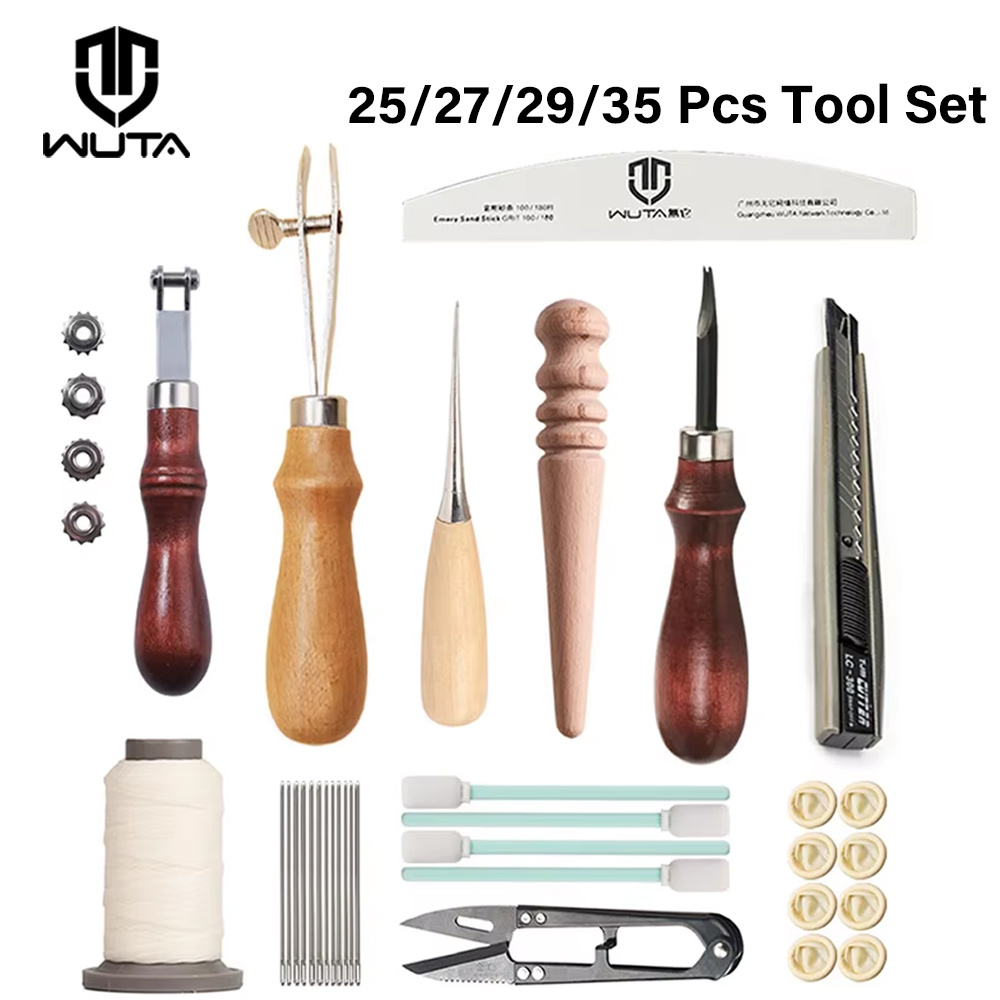 Leatherwork Punching Tool - WUTA Professional Leather Craft Tools Kit