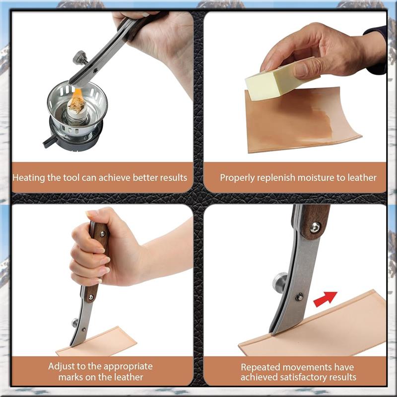 AS59 -Adjustable Edge Creaser  - Leatherwork Edge Creaser 评论和价格