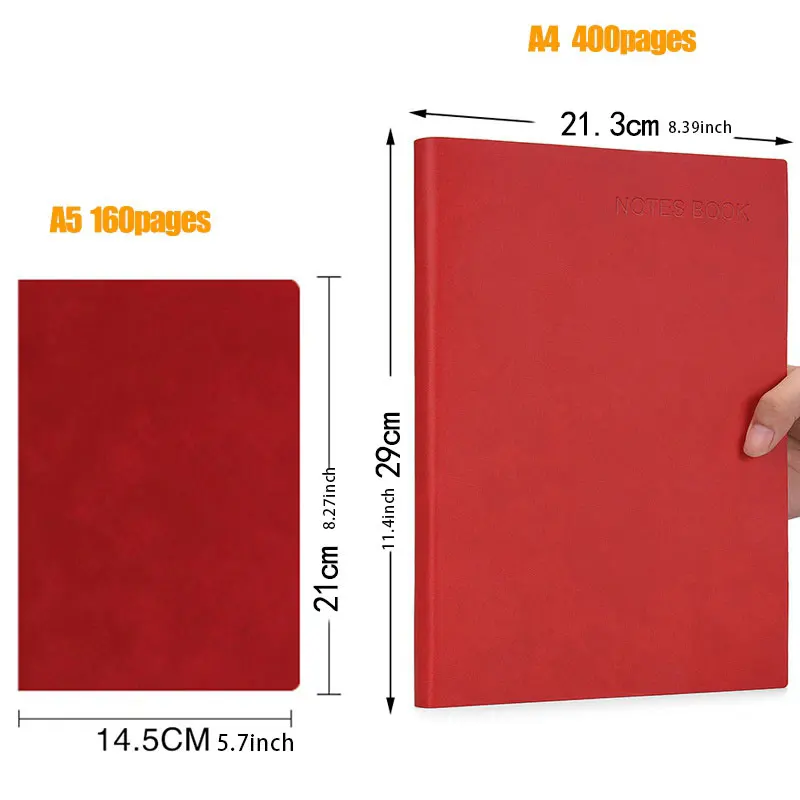 A4 A5 400pages/160pages Soft L - Leatherwork Books 评论和价格
