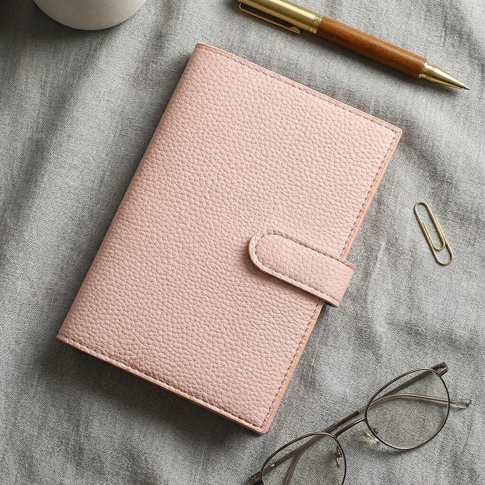 Diary Litchi Leather Portable  - Leatherwork Books 评论和价格