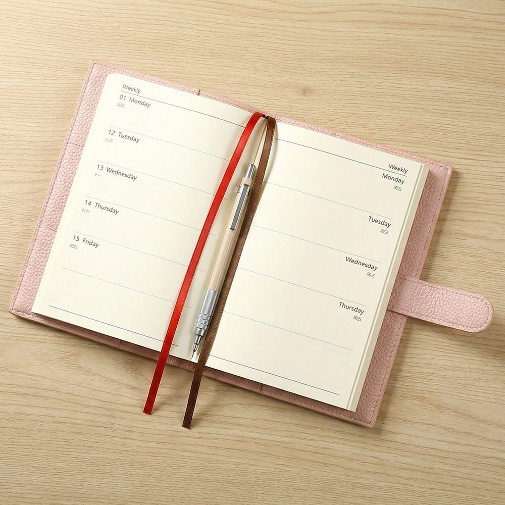 Diary Litchi Leather Portable  - Leatherwork Books 评论和价格