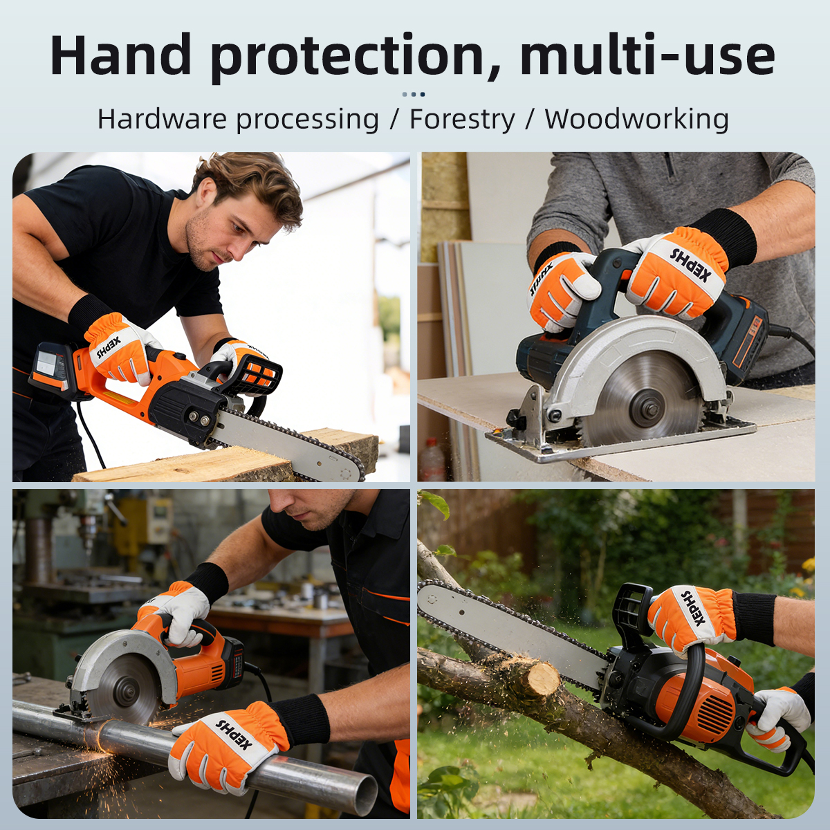 XYEHS 1 Pair Chainsaw Gloves C - Leatherwork Classes 评论和价格