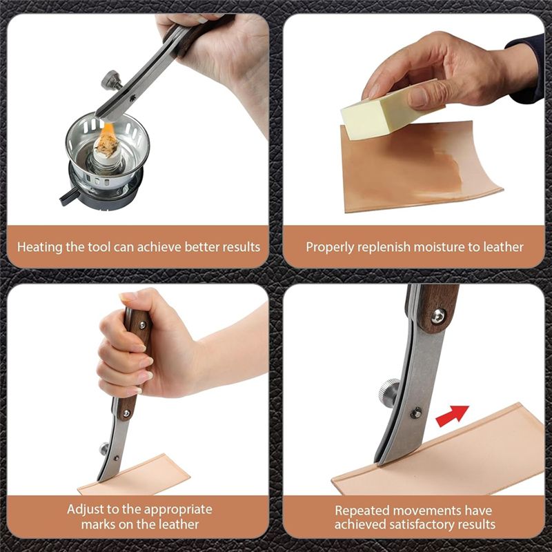 A60zadjustable Edge Creaser Fo - Leatherwork Edge Creaser 评论和价格