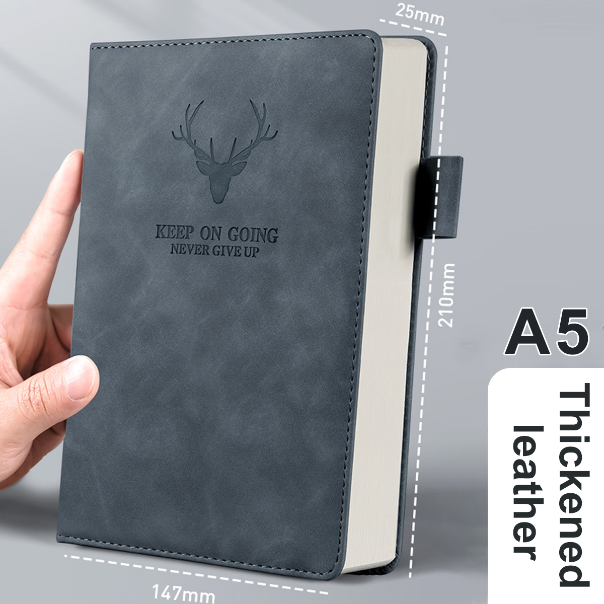 A5 Notebook Student Planning E - Leatherwork Books 评论和价格