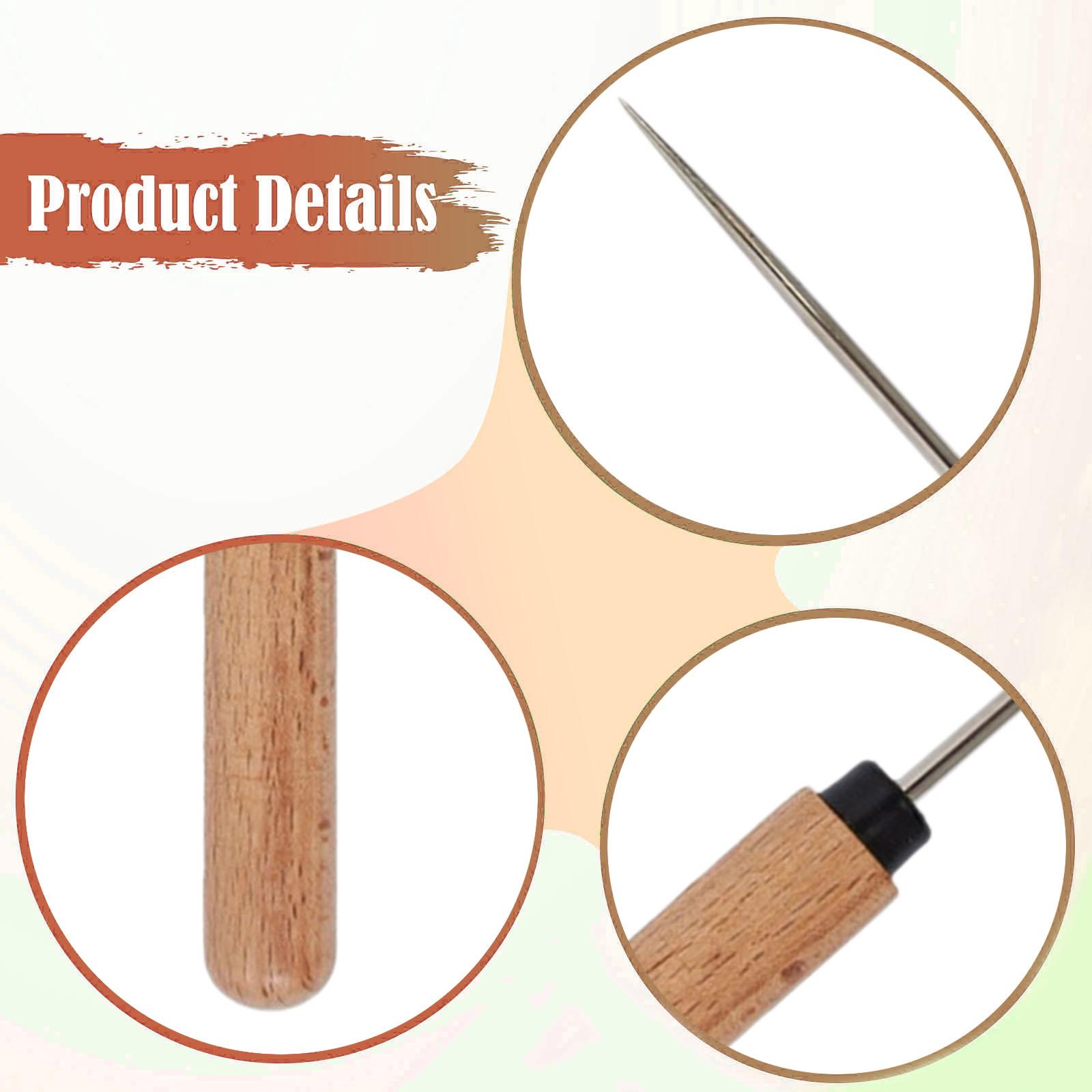 Hand Sewing Awl Tool Leatherwo - Leatherwork For Beginners 评论和价格
