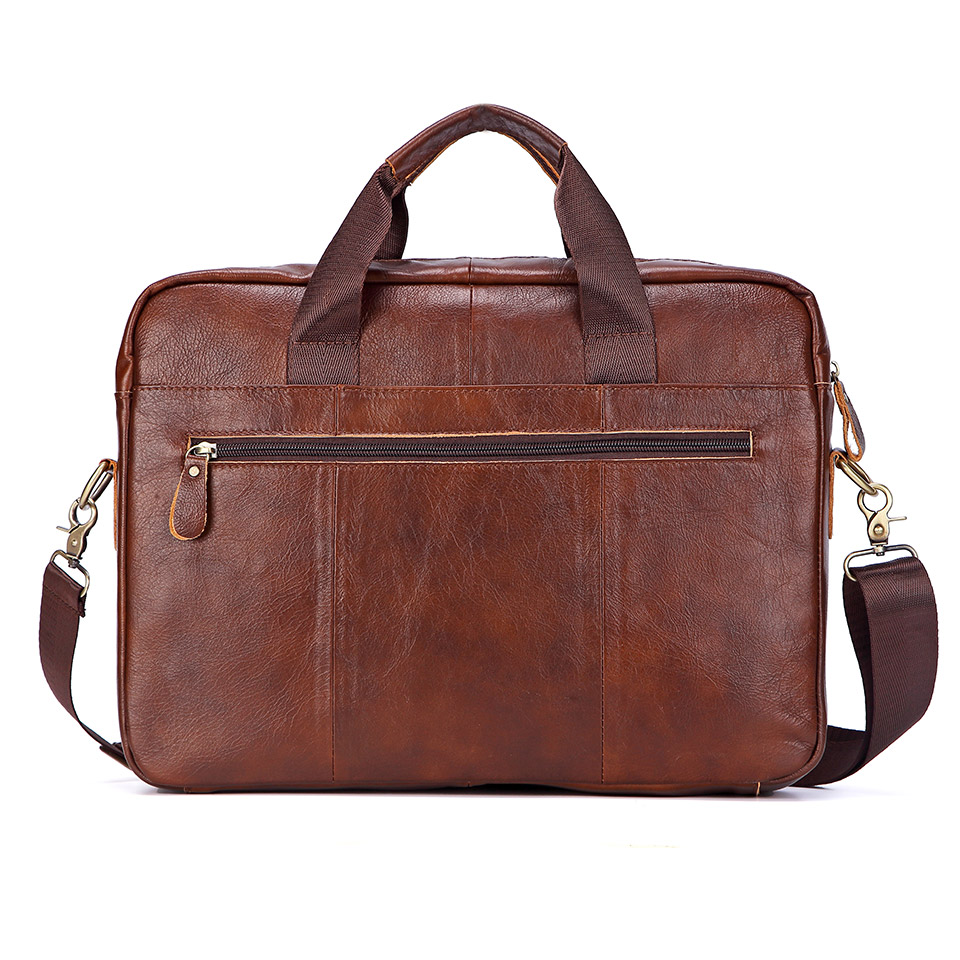Men Genuine Leather Handbag Fa - Leather Work Handbag 评论和价格