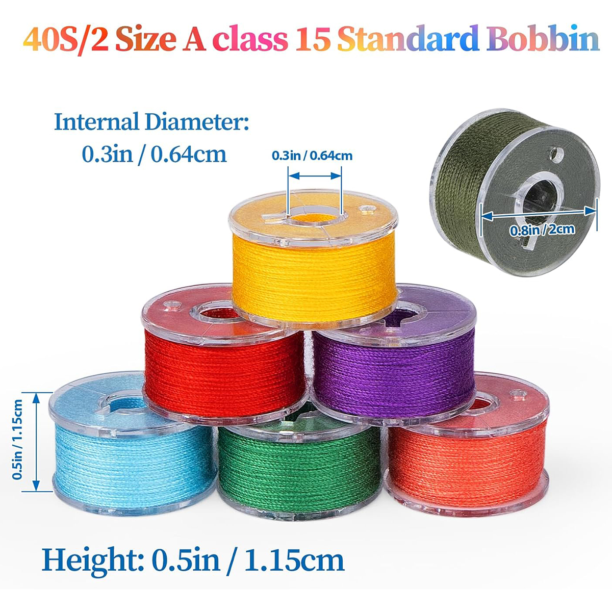 20Pcs Bobbins and Sewing Threa - Waxed Thread Linen 评论和价格