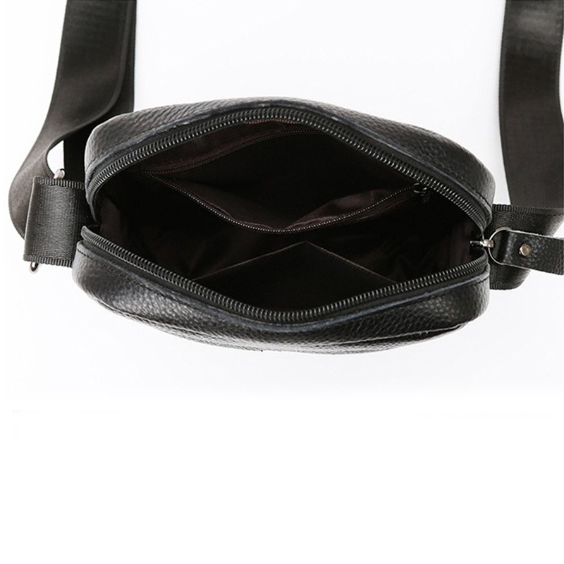 Men's Business Leather Shoulde - Leatherwork Wallet 评论和价格