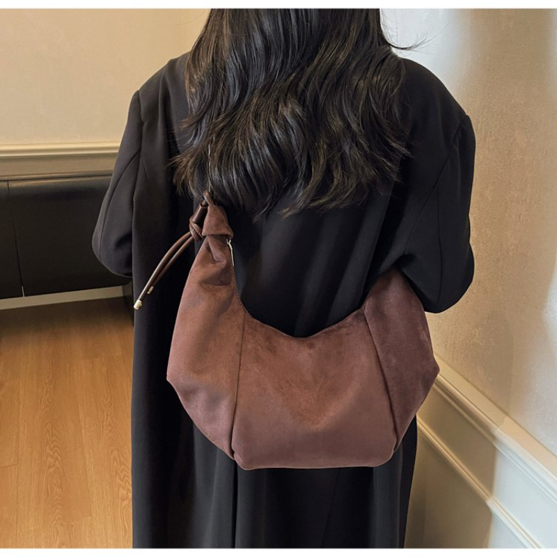 Women's Everyday Style Suede H - Leather Work Handbag 评论和价格