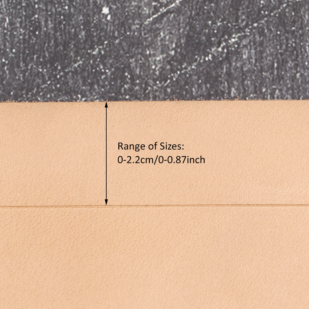 QJH Adjustable Width Leather E - Leatherwork Edge Creaser 评论和价格