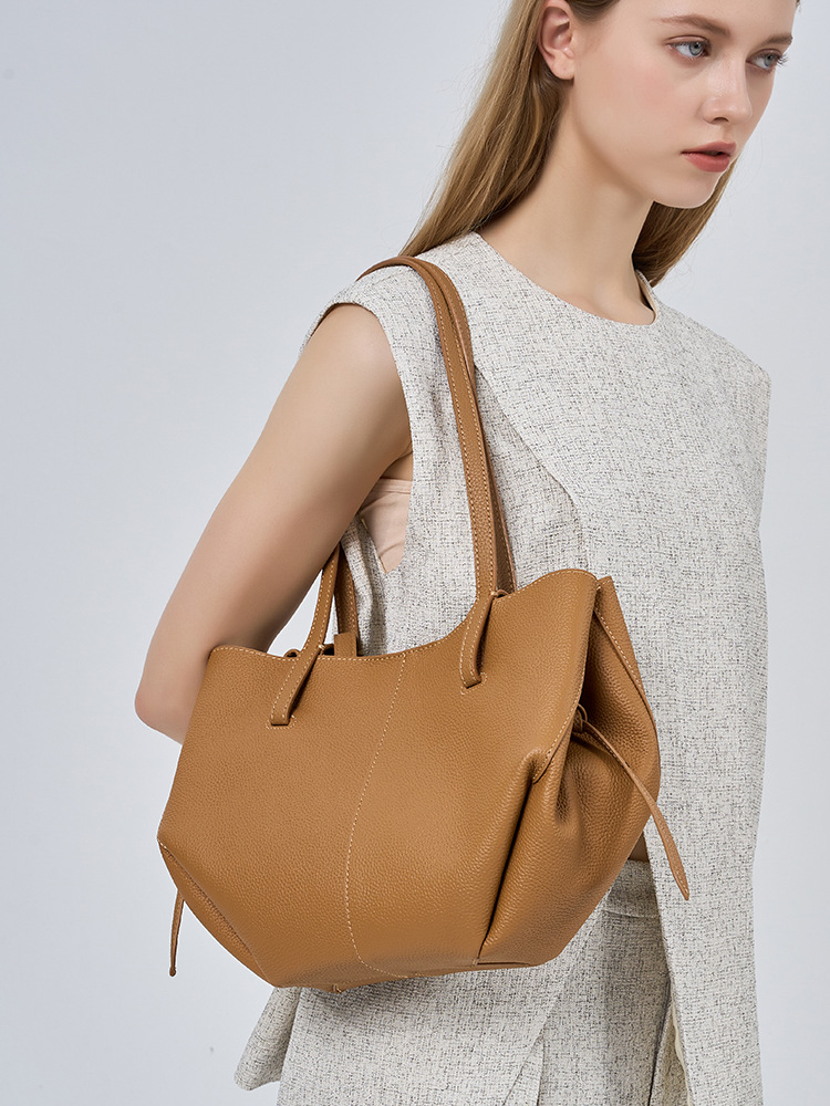 Women Real Leather Soft Tote B - Leather Work Handbag 评论和价格