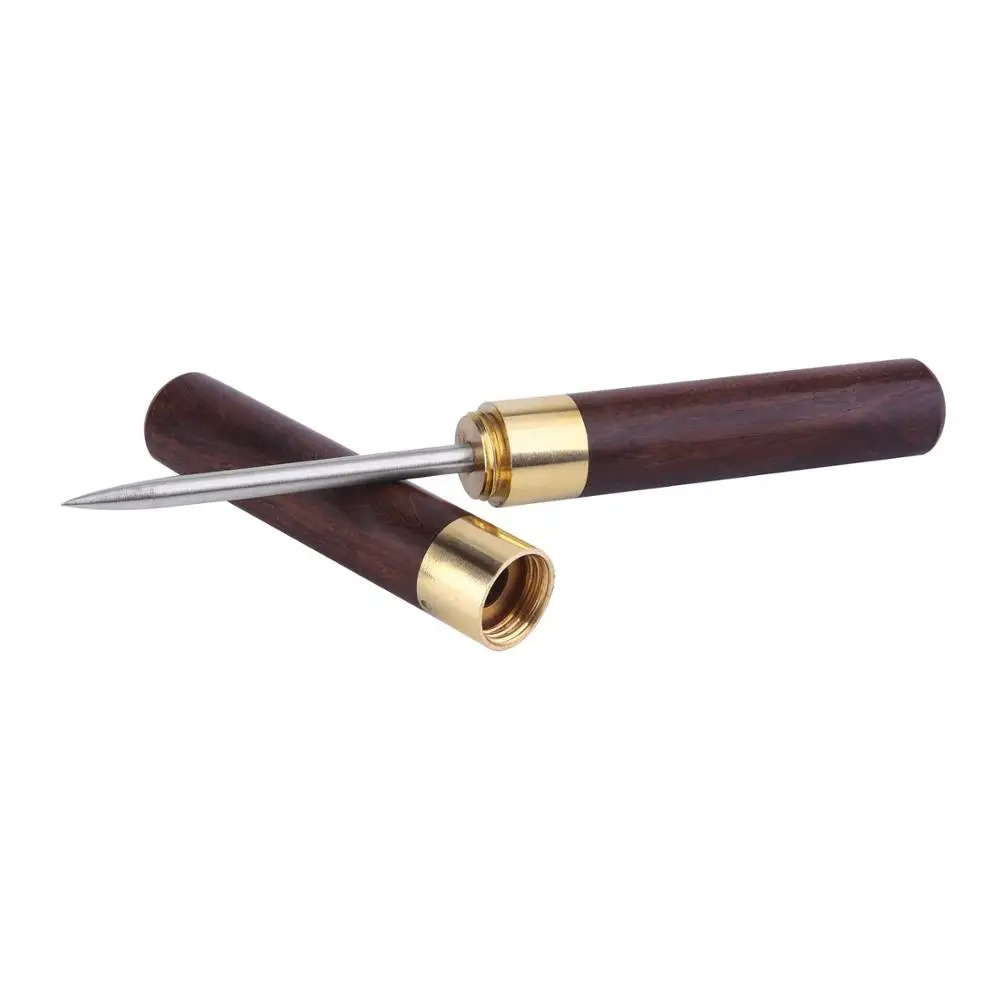 Stainless Steel Ice Pick with  - Leatherwork Punching Tool 评论和价格