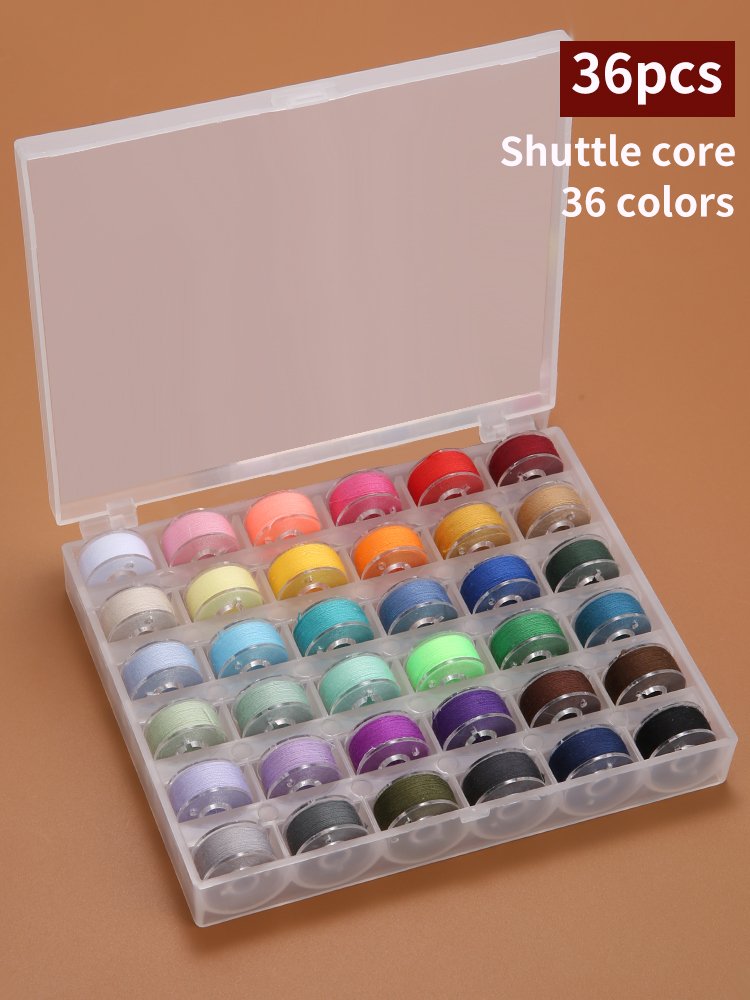 25/36 Colors Set Bobbin Thread - Waxed Thread Linen 评论和价格