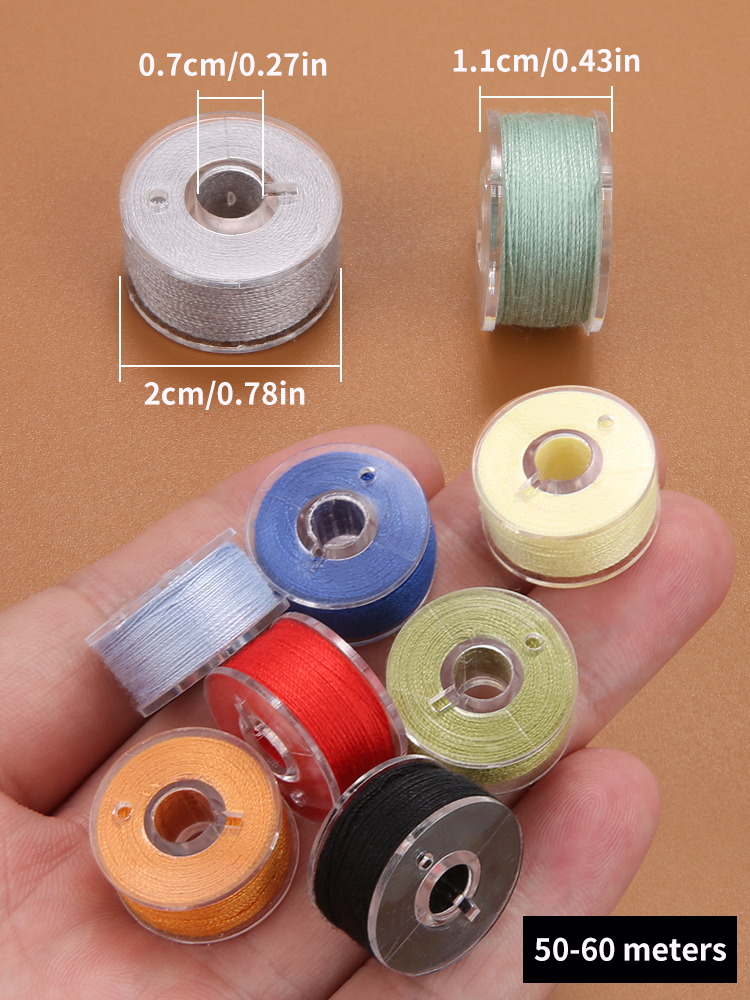 25/36 Colors Set Bobbin Thread - Waxed Thread Linen 评论和价格