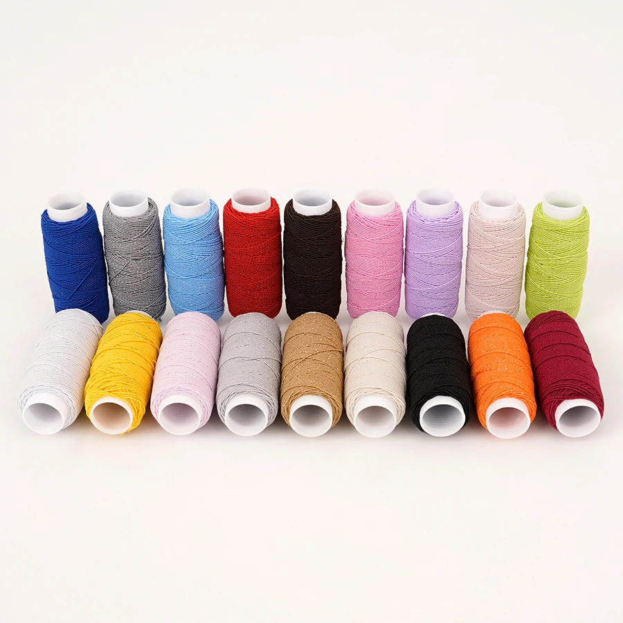 18-Color 0.6mm Ultra-Fine Elas - Waxed Thread Linen 评论和价格