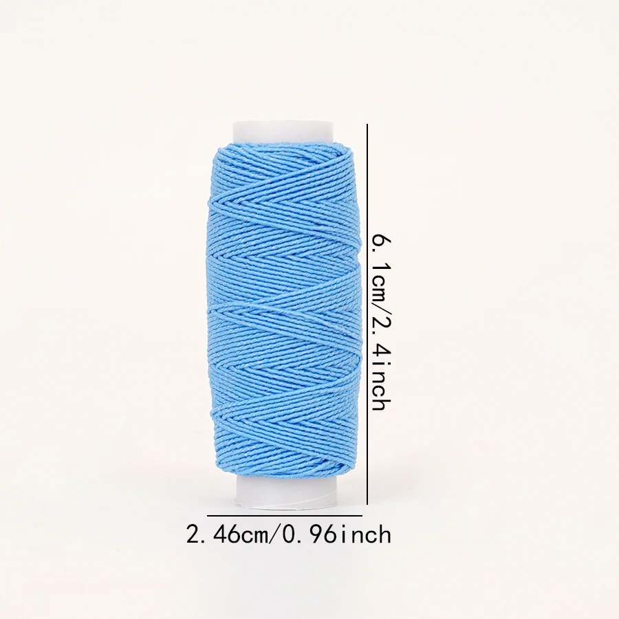 18-Color 0.6mm Ultra-Fine Elas - Waxed Thread Linen 评论和价格