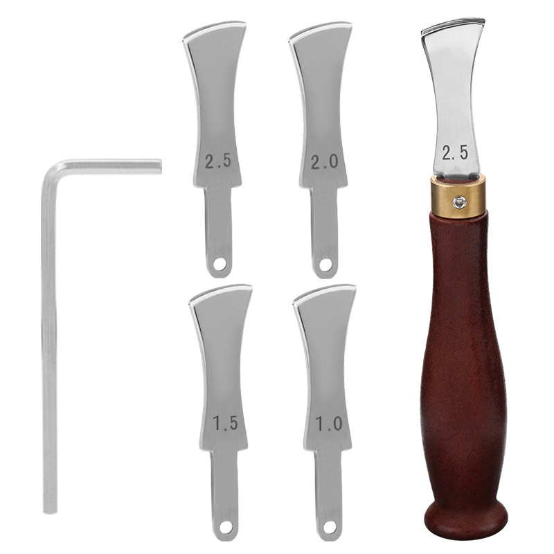Leather Edge Creaser Tools, Sh - Leatherwork Edge Creaser 评论和价格