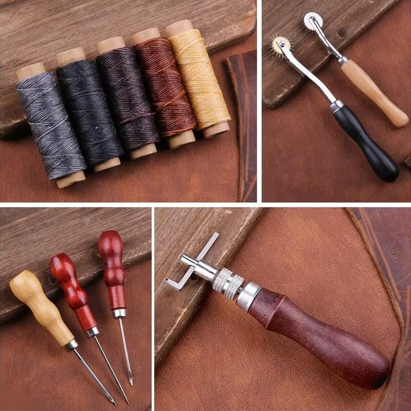 Leather Craft Tool Kit Leather - Leatherwork Punching Tool 评论和价格