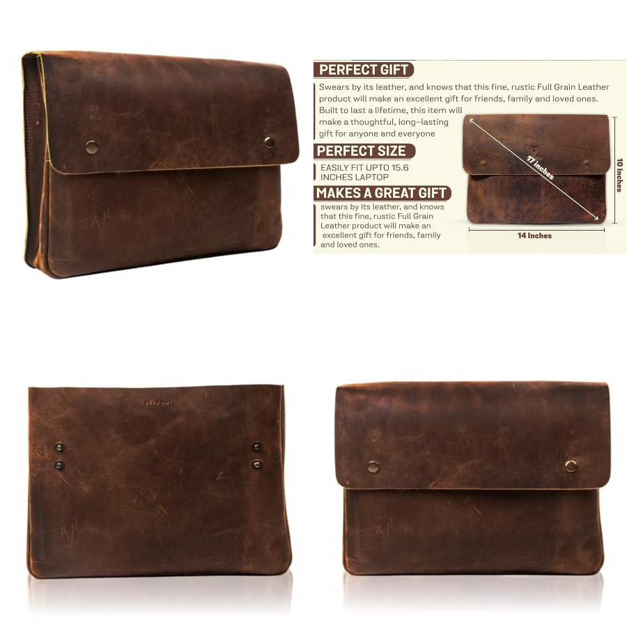 Vintage Leather Folder Documen - Leatherwork Essentials 评论和价格