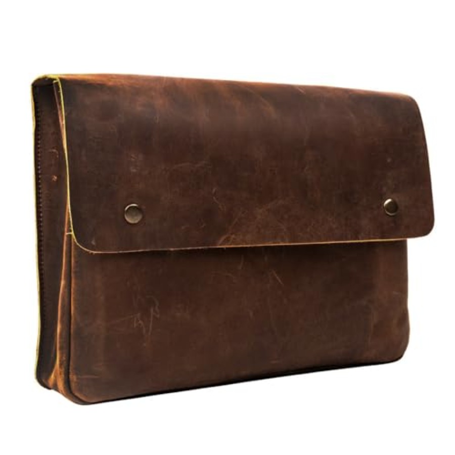 Vintage Leather Folder Documen - Leatherwork Essentials 评论和价格