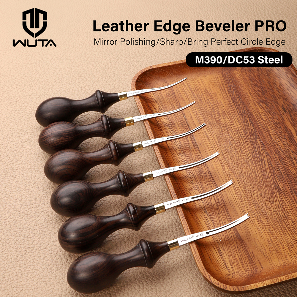 WUTA 1PC Leather Edge Beveler  - Leatherwork Edge Creaser 评论和价格