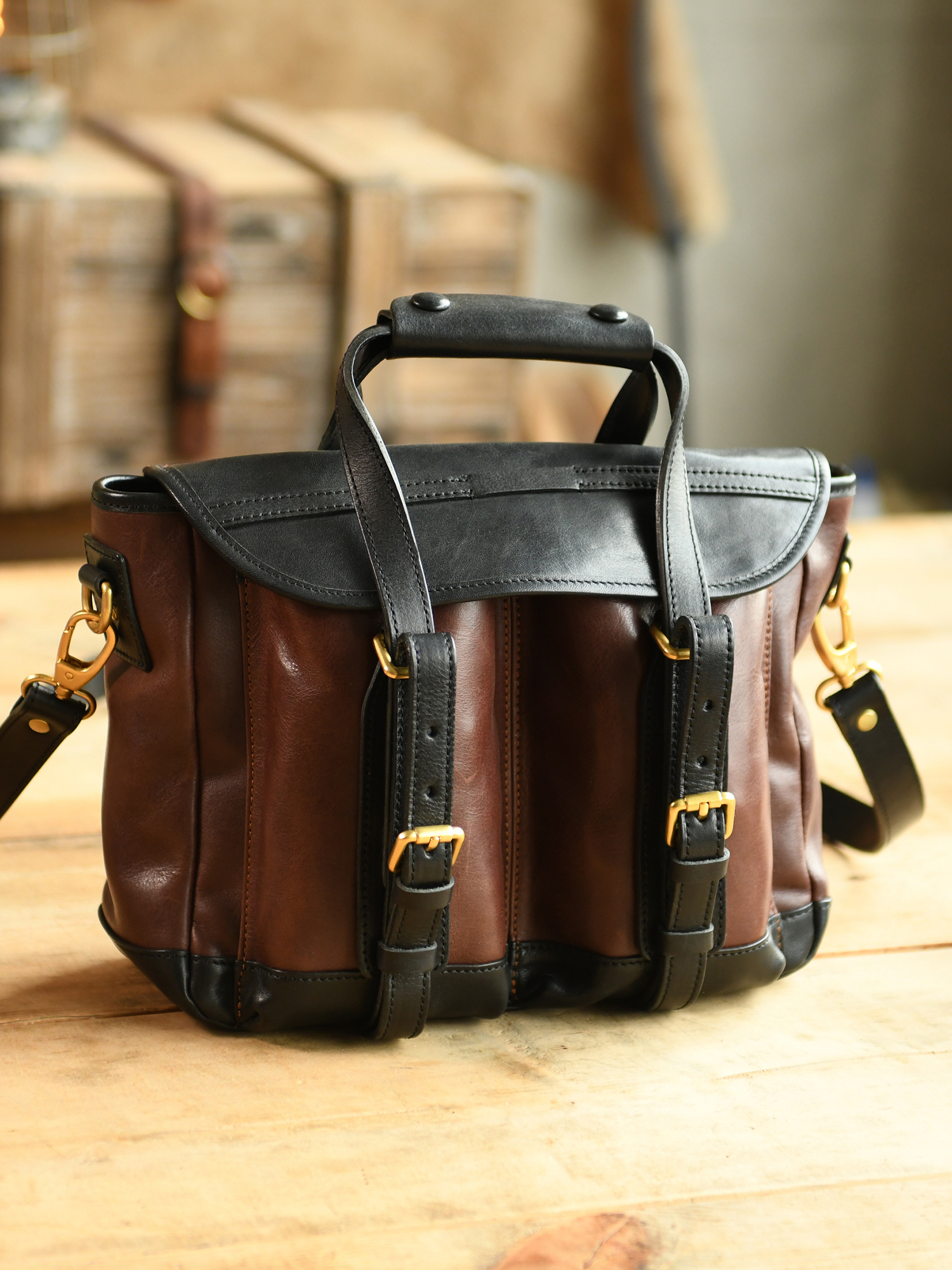 Vintage high quality first lay - Leather Work Handbag 评论和价格