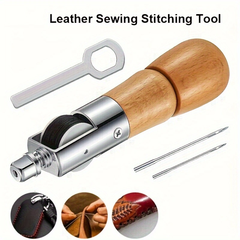 1 Set Leather Sewing Stitching - Waxed Thread Linen 评论和价格