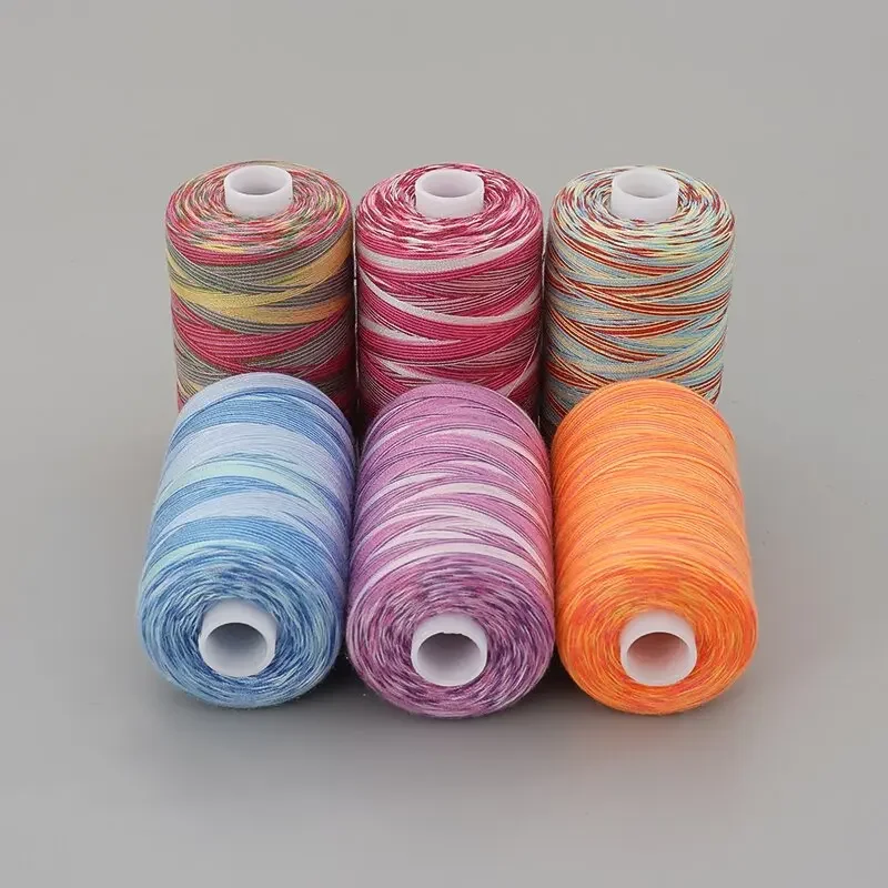 Rainbow Variegated Sewing Thre - Waxed Thread Linen 评论和价格