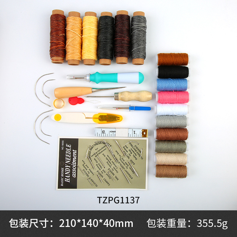 34-Piece Leather Craft Tools K - Leatherwork For Beginners 评论和价格