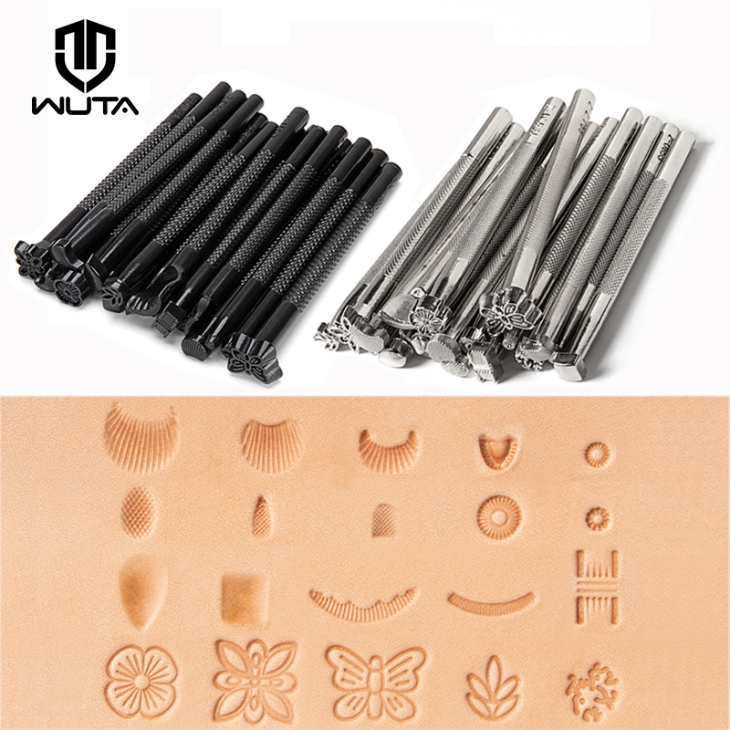 WUTA Leather Stamping Tools Sk - Leatherwork Punching Tool 评论和价格