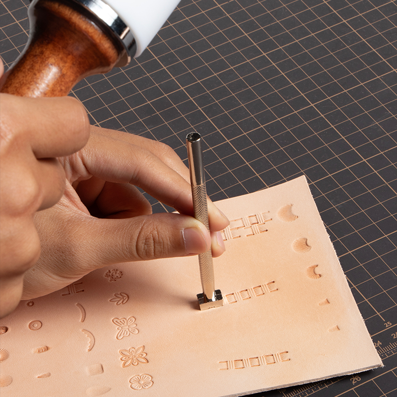 WUTA Leather Stamping Tools Sk - Leatherwork Punching Tool 评论和价格